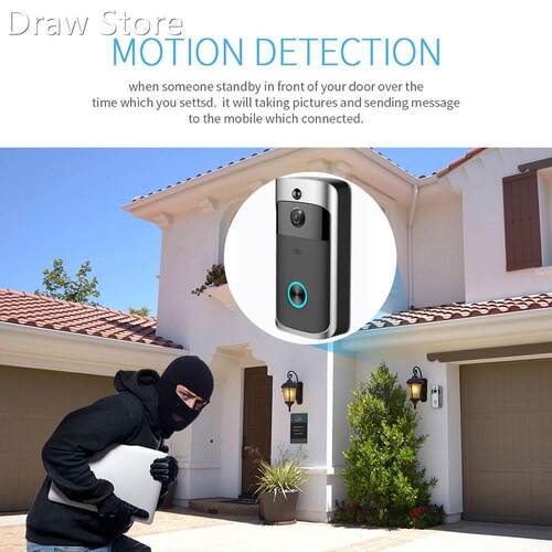 Wifi Video Doorbell Wireless Smart Door Bell Intercom Came