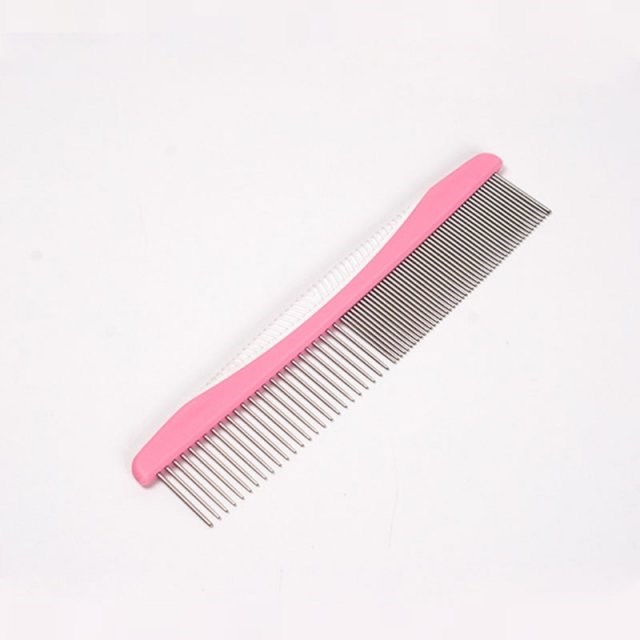 2022 New Dog Combs Rounded Teeth Stainless Steel Professiona