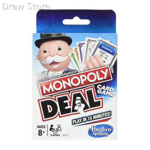 Monopoly Deal Play Cards Board Family Party Fun Multiplay