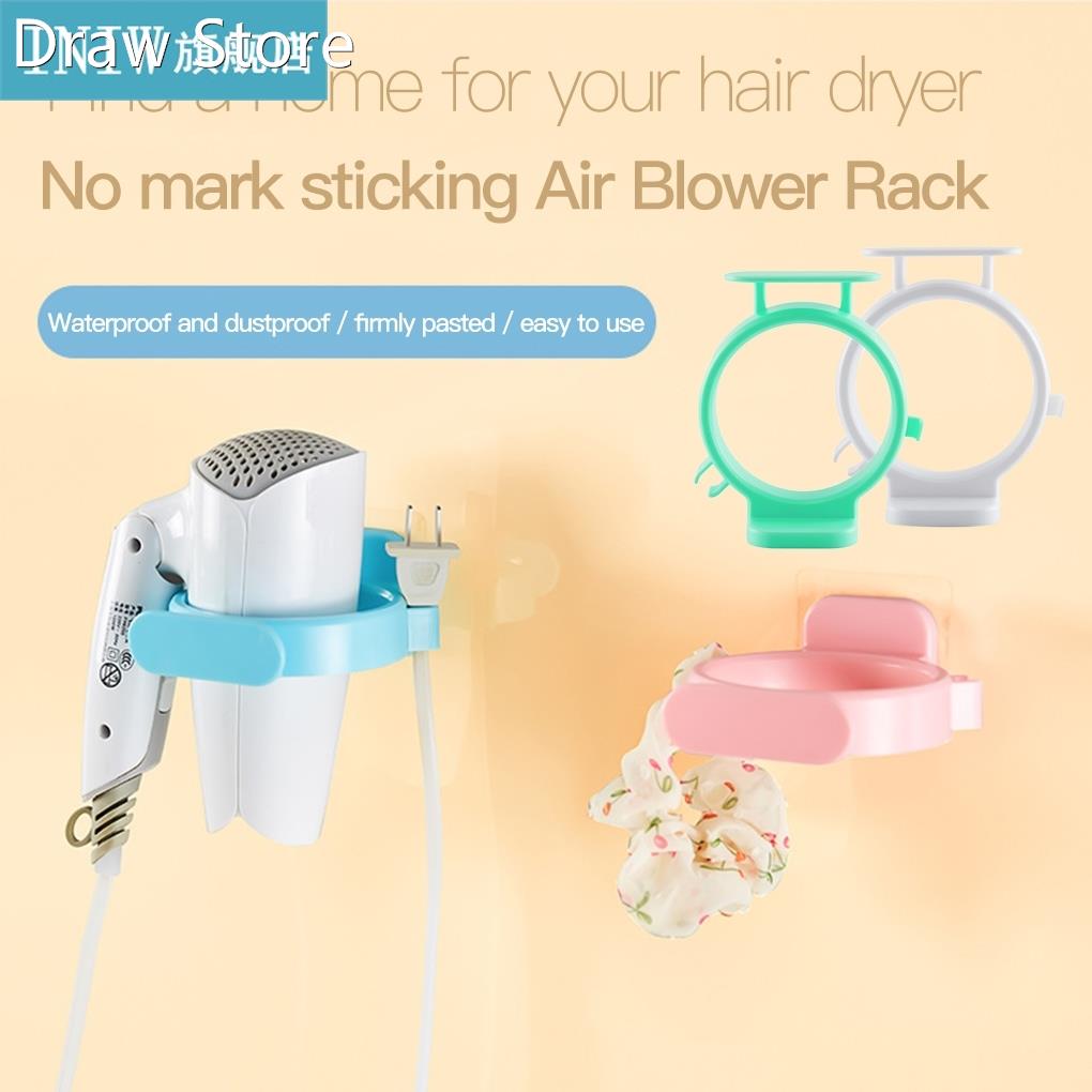 Bathroom Organizer Blower Holder Hair Dryer Corner Shelf For