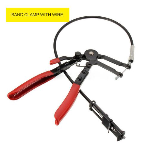 Auto Car Repairs Bent Nose Hose Clamp Pliers Hand Tools Cabl