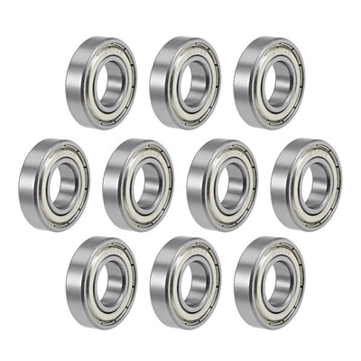 10pcs 16002ZZ Deep Groove Ball Bearings 15mm x 32mm x 8mm Do