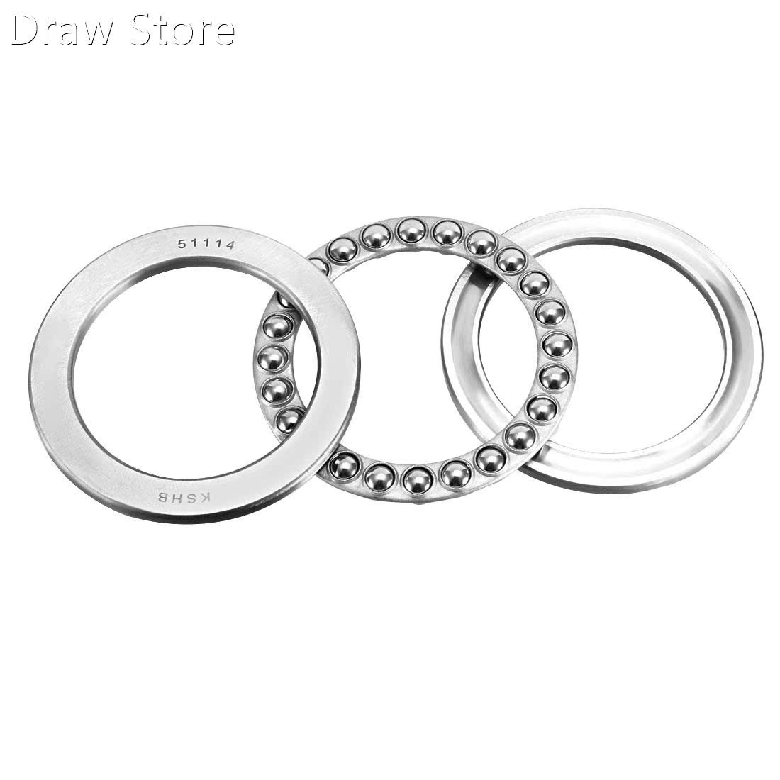 51114 Single Direction Thrust Ball Bearings 70mm x 95mm x 18