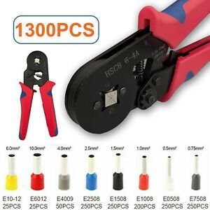 1300 Pcs Set Of Crimping Pliers End Sleeve Pliers  Crimping