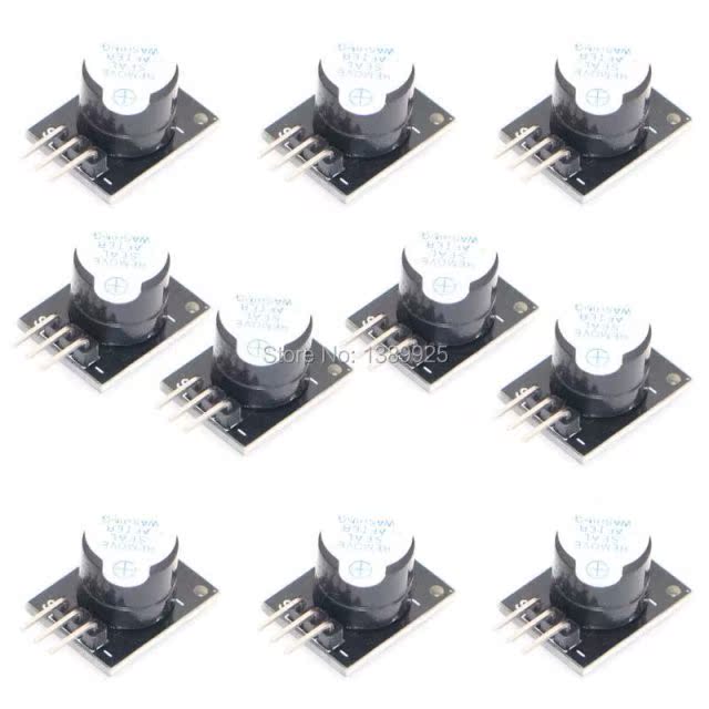 Free Shipping 10Pcs/Lot KY-012 Active Buzzer Module
