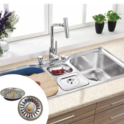 Stainless Steel Pool Filter Sink Drainer Kitchen Water Drain