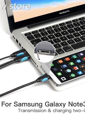 Venp1tion Mlicro USB 3.0 Dua USB With Powelr Suply Cabe Male