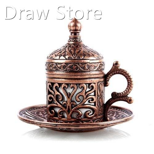 Handmade Authentic Design Turkish Greek Arabic Coffee Espre