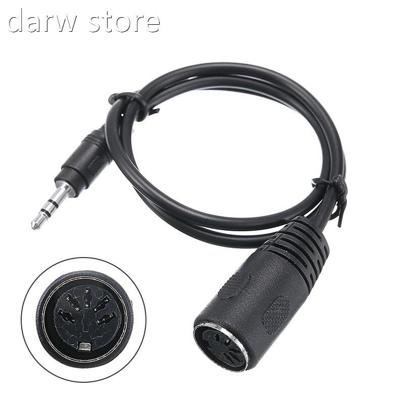 Mii 35mm Jack TRS M ale .to 5Pin MIDI DIN Female 1Andapter H