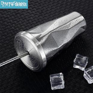 Stainless Steel Mugs Vacuum Tumbler Cup Reusable Straw Gradi