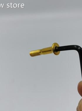 1inch  black ankd gold co1lor skoateboard screws+ L tol sate