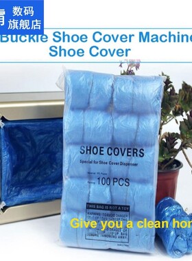 100 PCS Plastic Disposable Shoe Covers Cleaning Overshoes Ou
