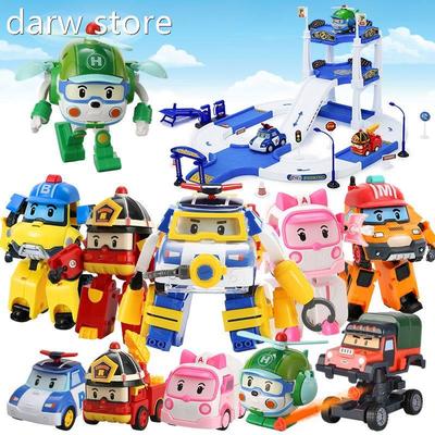 Silverlit RobocaFor Korea Animet igure Rbot 1Kids Caroon Toy