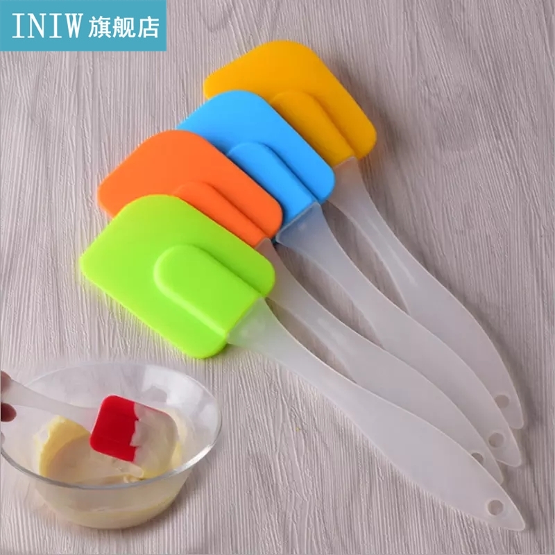 Cake Spatula Food Grade Silicone Cream Butter Baking Scraper