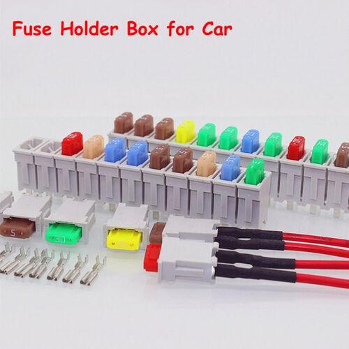 NEW 3 Sets 12 Way Multi Channel Small Size ATO Blade Fuse Bo