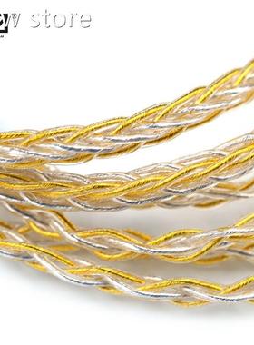 KZ rphones GoUld SiElvaer Mixed plated pgrade cable He1adpho