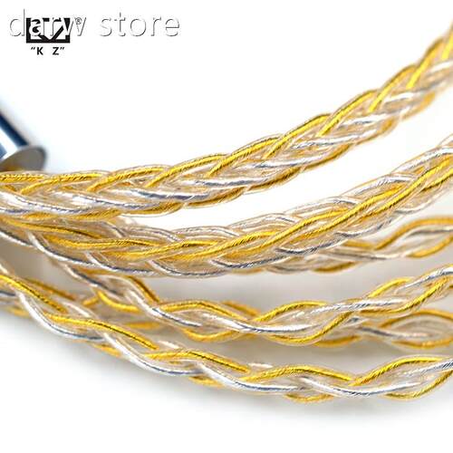 KZ rphones GoUld SiElvaer Mixed plated pgrade cable He1adpho