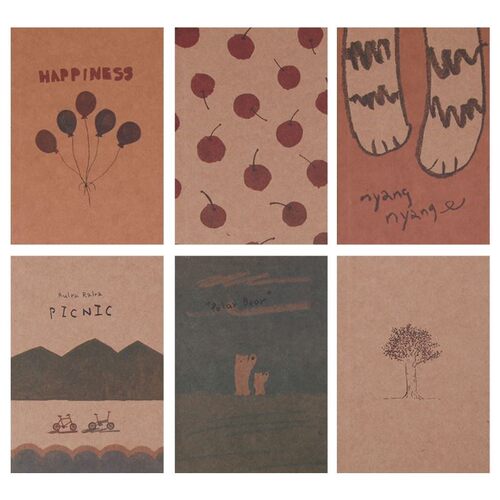 Notebook Blank Page Painting Paper Book Journal Diary Notepa