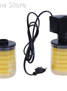 12W Aquarium Filter Air Increase Submersible Water Internal