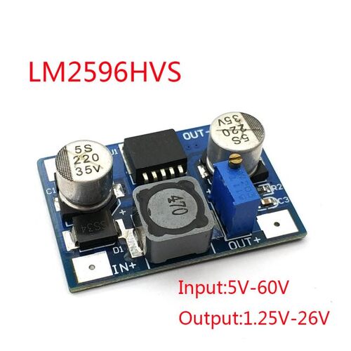 LM2596HVS DC 5-60V to 1.25-26V Step Down Adjustable Power Su