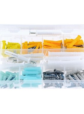 200PCS/Box High Strength Self-Tapping Screw + Plastic Expans