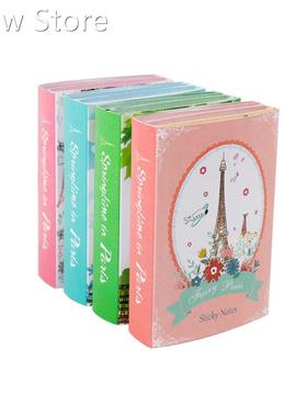 1pack/lot Paris Eiffel Tower Six Fold Decorative Sticky Not