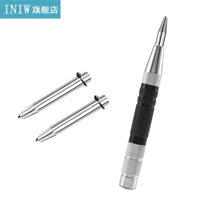 Center Punch Pin Steel Spring Window Breaker Non-slip Portab