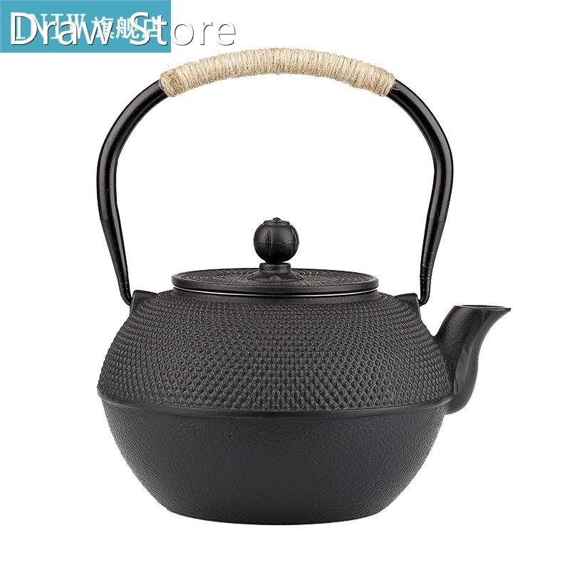 Cast Iron Teapot 600/800/1200ML Japanese Iron Tea Pot with