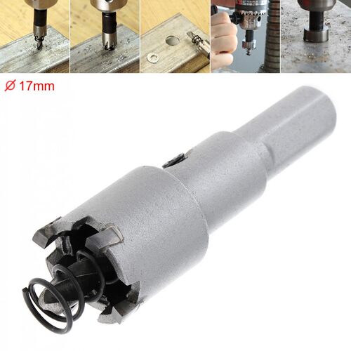 17MM Carbide Cutter Head HSS Drill Set Hole for Stainless St
