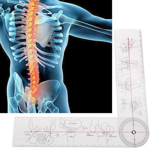 2019 New Medical teaching Goniometer Angle Medical Ruler Rul