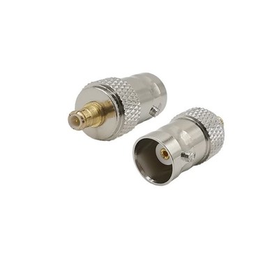 2/1Pcs RF Coaxia Adapter BNC Female Jack to MCX Male Plug St