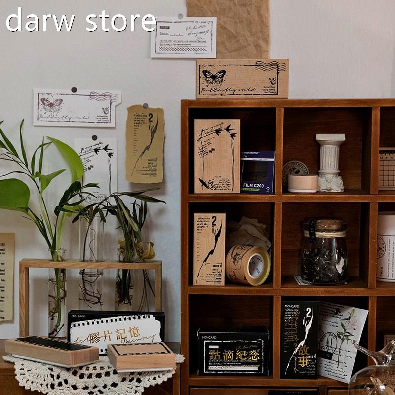 Yoofun 6 Ddsigns GoldenYears S1eries Deco raetion Stamp Wooe