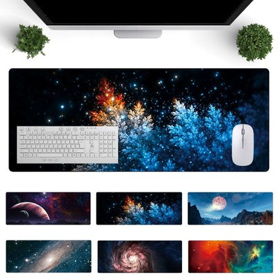 90*40cm Large Size Game Mouse Pad Modern Galaxy Laptop Cushi