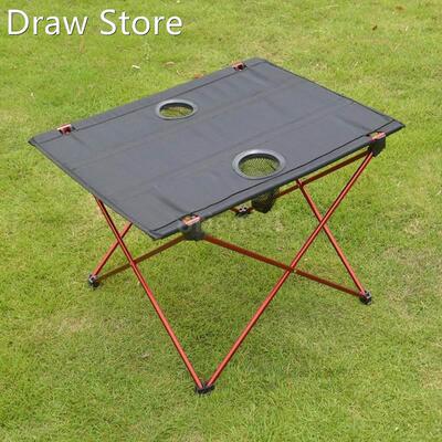 Camping Picnic Foldable Table Outdoor Fishing Hiking Supplie