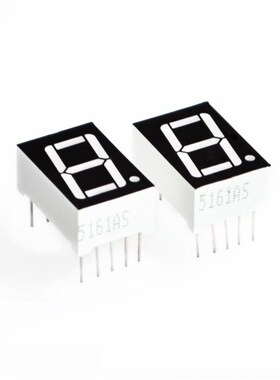 High Brightness 25-30mcd 1 Digit 0.56