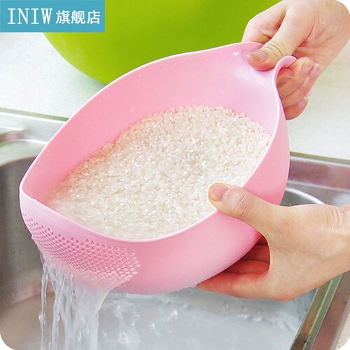 Rice Washing Filter Strainer Basket Colander Sieve Fruit Veg