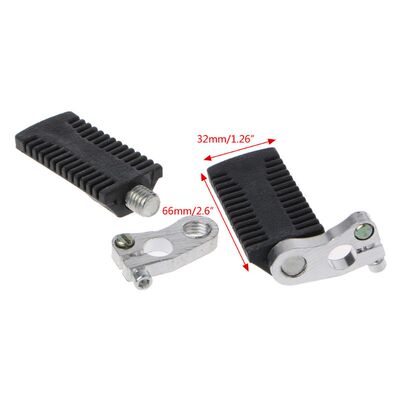 Motorcycle Pedals Foot Pegs Rest Footrests Footpegs 适用于 4