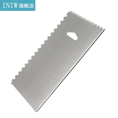 Stainless Steel Cake Scraper Trapezoidal Cake Scraper Cream