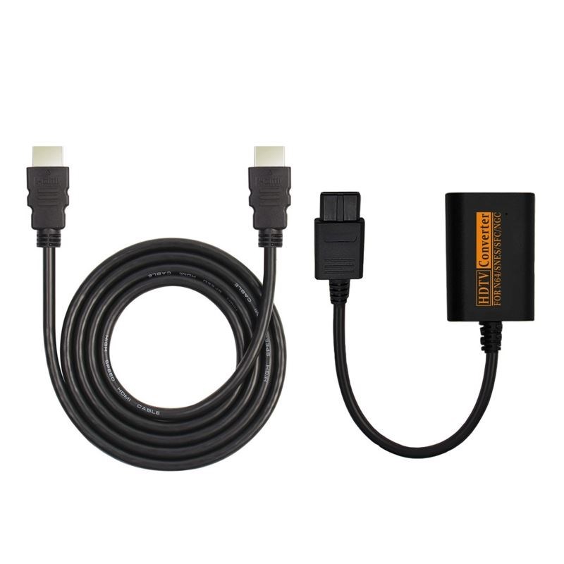 720P  HDMI-compatible Switch Converter for N64 SNES NGC SFC