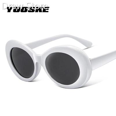 YOOSKE Women Clout Goggles Glasses Men NIRVANA Kurt Cobain