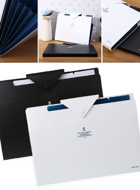 5 Layer Document Bag Expanding File Folder Organizer Folder