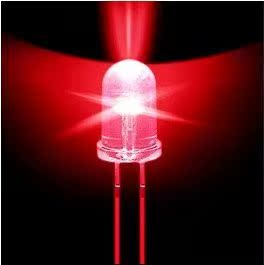 wholesale 100 pcs 5mm Round Red Super bright emitting diode