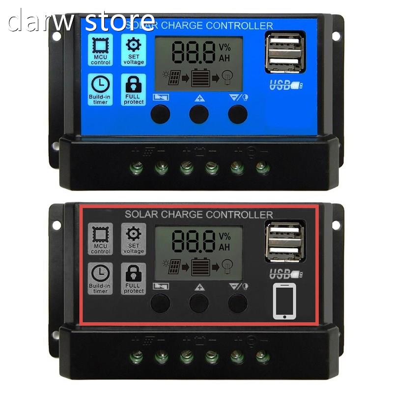 Aut oPWM Solar ChargeController 601A/50A/40A /30/20A/10AA 12