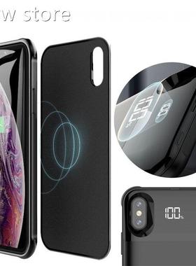 Separate W irelsse Charging BatteryCa1se Faor iPhone X XS Mx