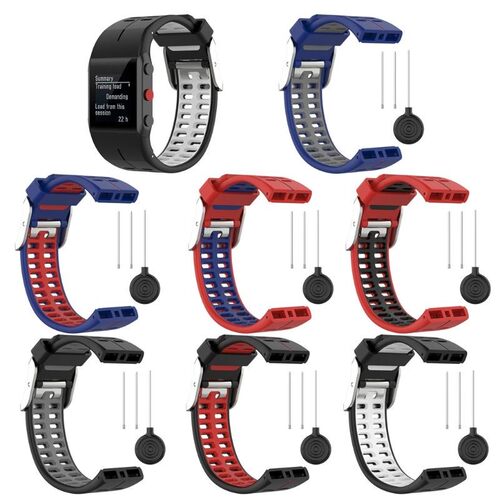 ALLOYSEED Silicone Replacement Wrist Watch Band for Polar V8