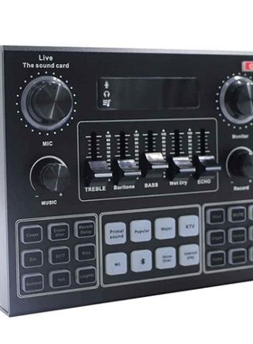 Bluetooth Professional Live Sound Card Reverb Effect Condens