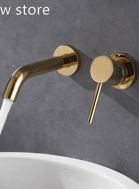 Basin Faluct Gold Batehroom Sink Faucet In W1al Hot lCod Bru