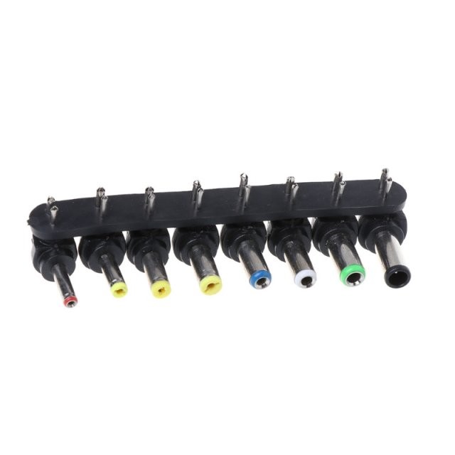 8 in 1 Universal DC Power Charger Supply Adapter Jack Plug C
