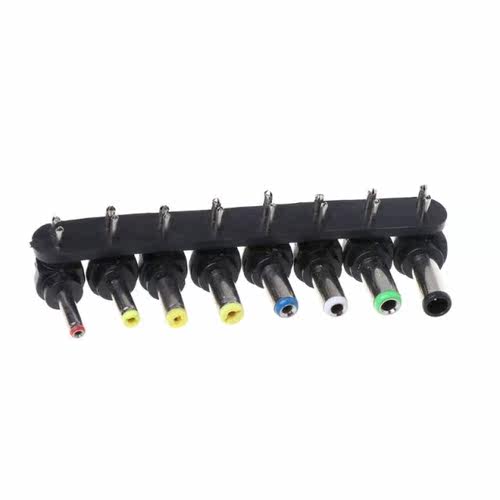 8 in 1 Universal DC Power Charger Supply Adapter Jack Plug C
