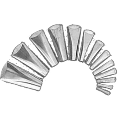 Caulking Finisher, 14Pcs Caulk Nozzle Applicator, Stainless
